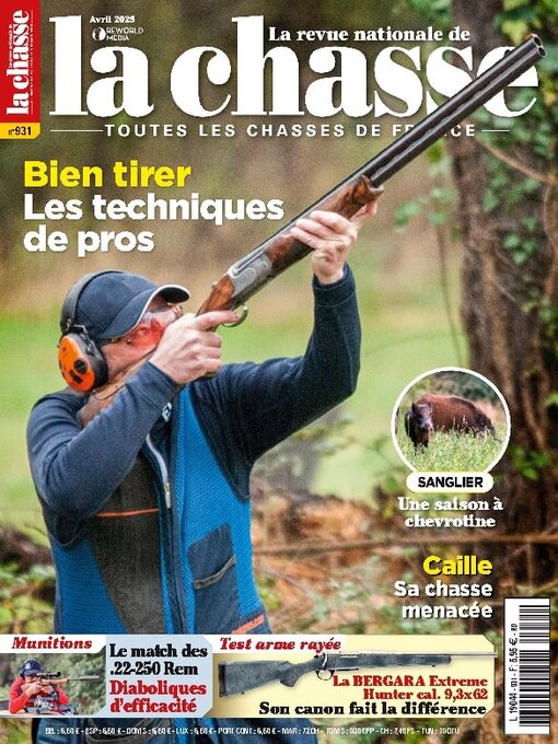 Title details for La Revue nationale de La chasse by Reworld Media Magazines - Available